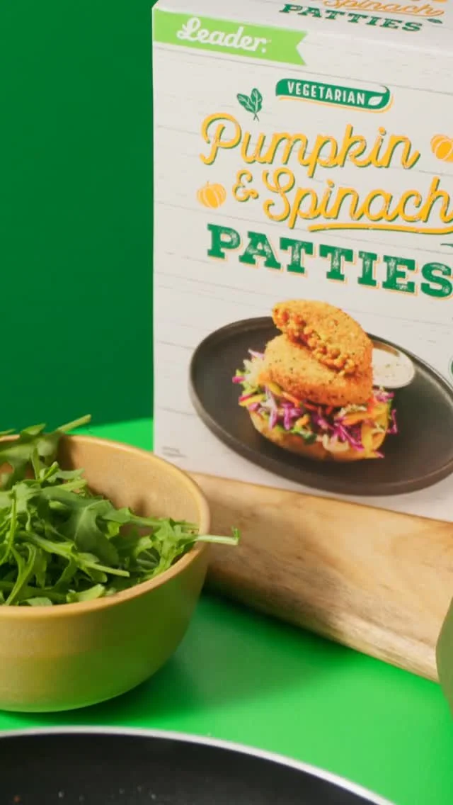 Social Sugar Instagram reel — Leader vegetarian patties social content
