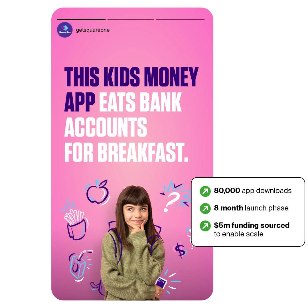 SquareOne app social campaign case study